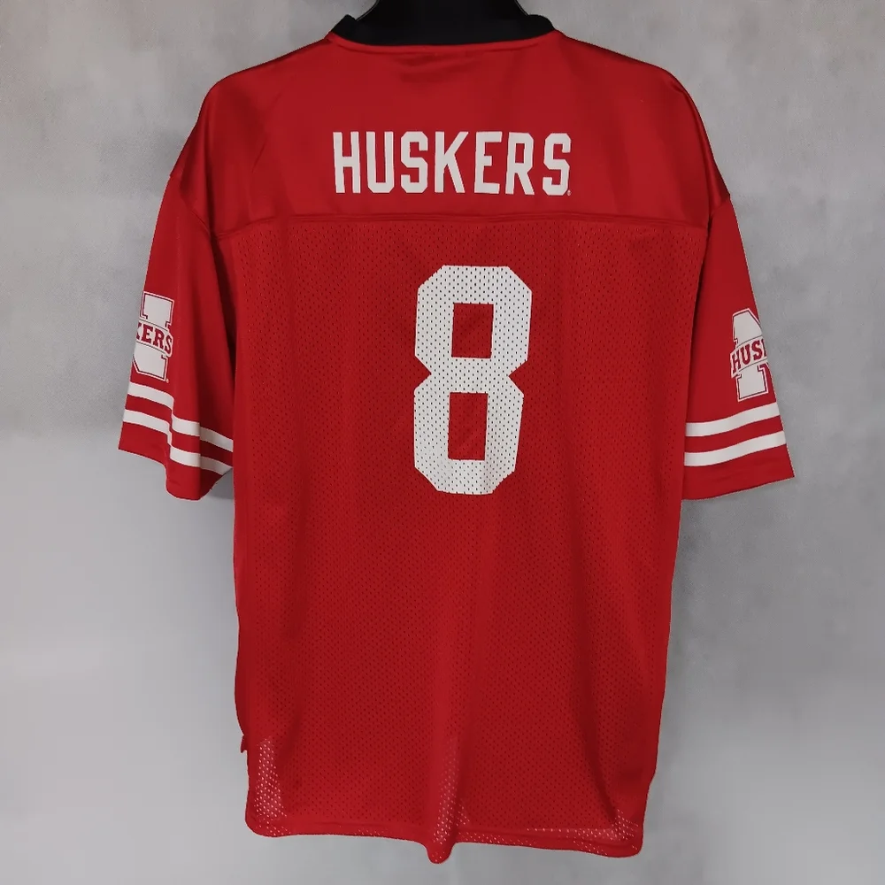 Russell Nebraska Cornhuskers Football Jersey XL Red #8 - Picture 3 of 4